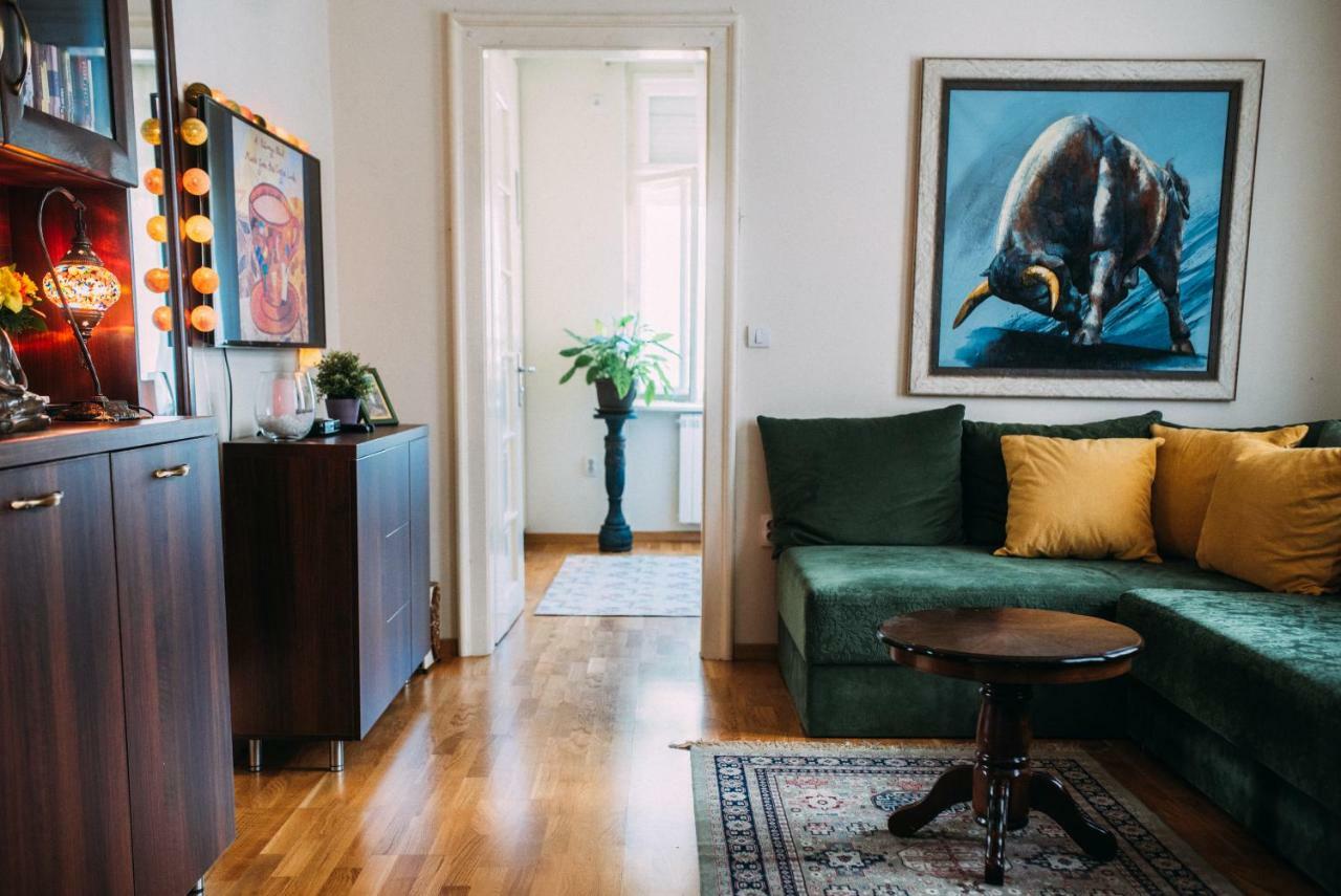 Crown Apartment With Garden View ベオグラード エクステリア 写真